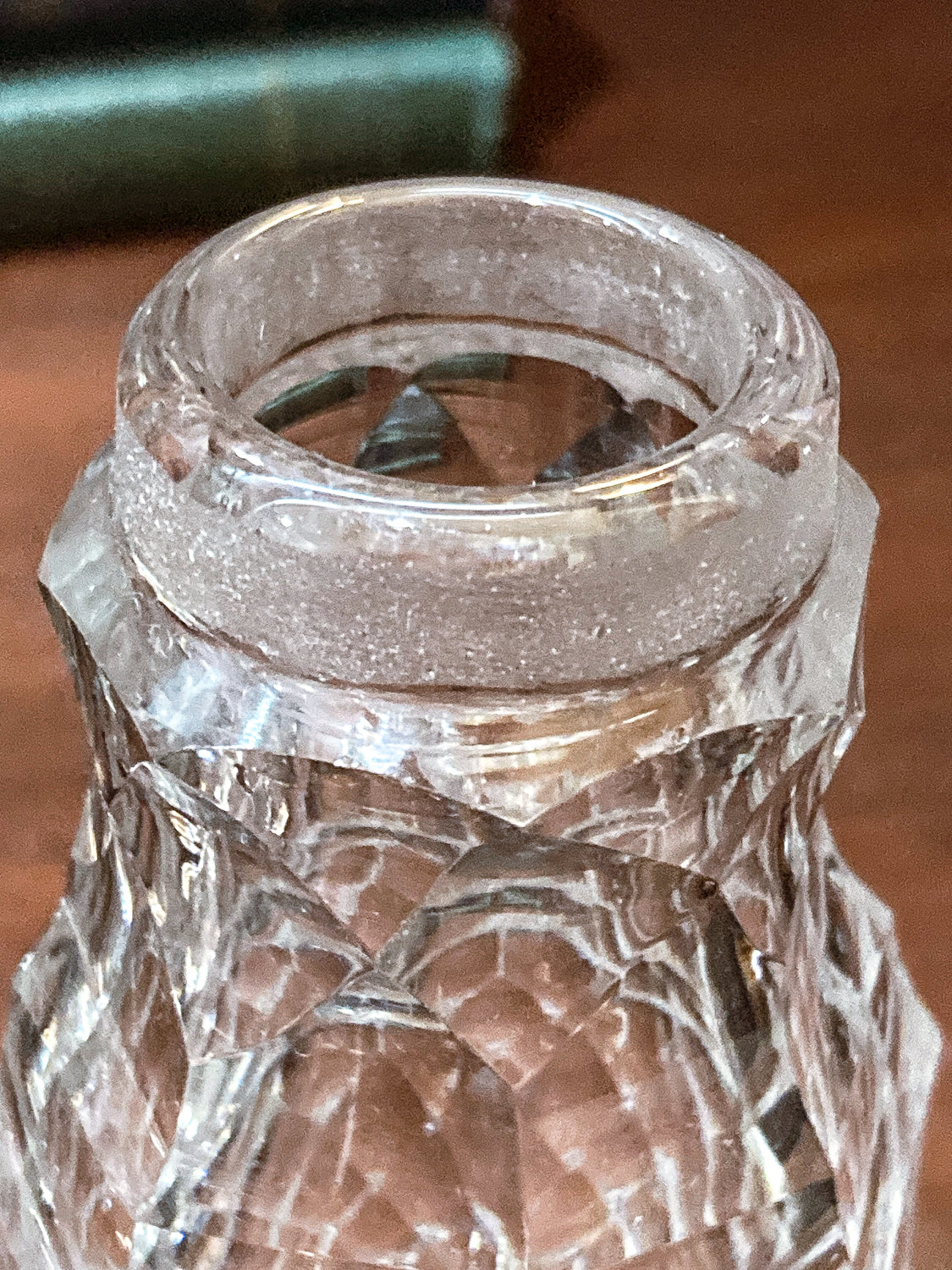 Antique Georgian Robert Makepeace English Sterling Silver Glass Cruet Set